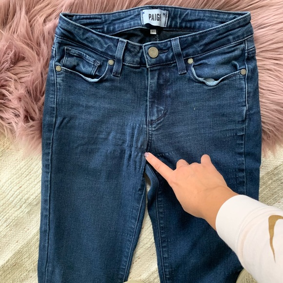 PAIGE▪️VERDUGO ANKLE‎ Skinny Jeans. Sz 27x28 - Picture 4 of 4